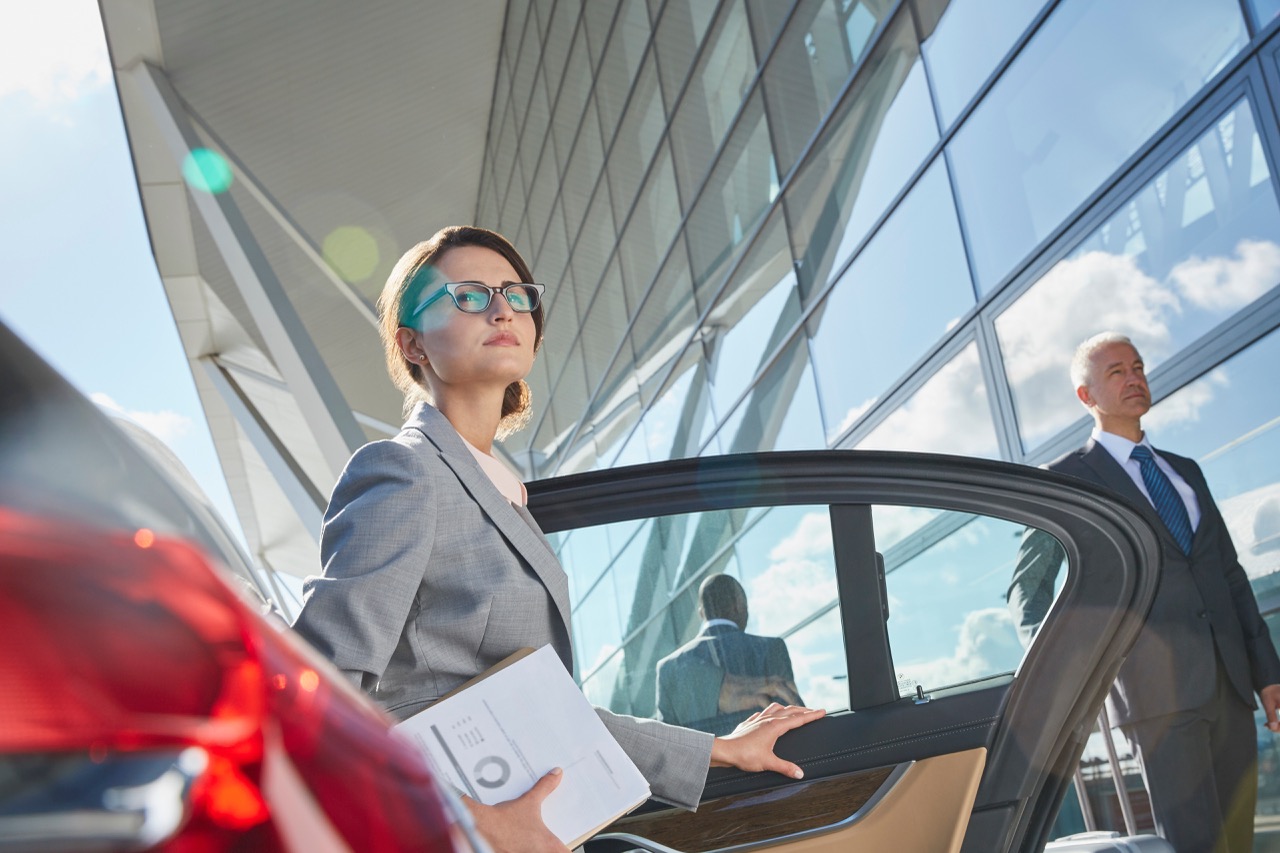 Corporate airport chauffeur pickup in Melbourne